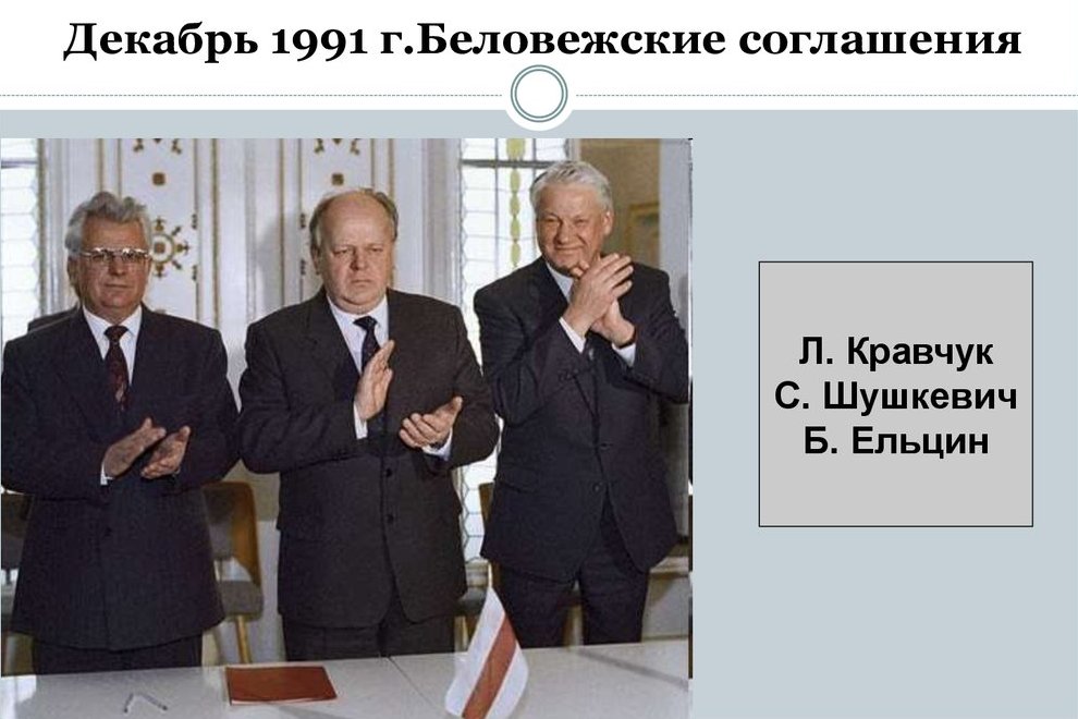Беловежское соглашение картинки