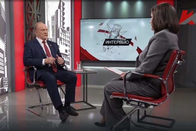 Интервью Г.А. Зюганова телеканалу «Красная линия»